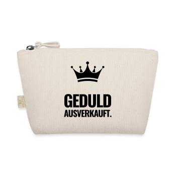 Geduld ausverkauft. - Bio-Täschchen - Natur - Vorne