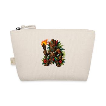 Guerrier Tiki avec Torche de Feu - Trousse biologique - nature - Devant