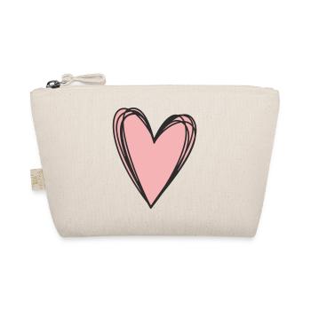 Cœur – Symbole d’amour et de connexion - Trousse biologique - nature - Devant