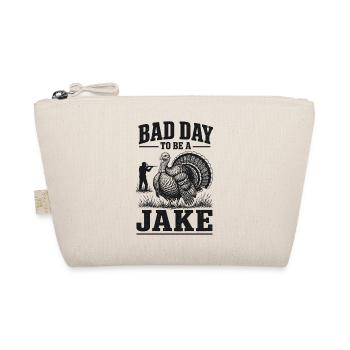 Chasse Chasseur Dindon Humour Vintage Cadeau - Trousse biologique - nature - Devant