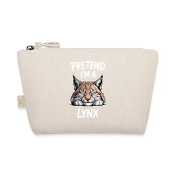 Luchs Sprüche Luchse Lustiges Luchs Geschenk - Bio-Täschchen - Natur - Vorne