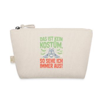 Karneval Das Ist Kein Kostüm Fasching Halloween - Bio-Täschchen - Natur - Vorne