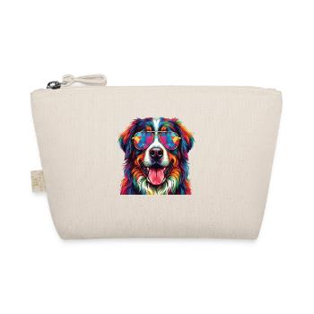 Chien de montagne bernois aquarelle art bernais - Trousse biologique - nature - Devant
