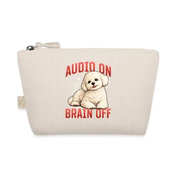 Bichon Frise Dog Breed - Bio-Täschchen - Natur - Vorne