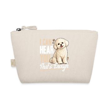 Bichon Frise Dog Breed - Bio-Täschchen - Natur - Vorne