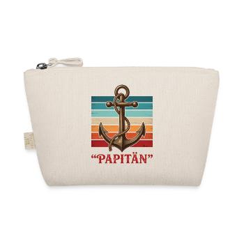 Ancre PAPITAN Vintage Capitaine d’un navire - Trousse biologique - nature - Devant