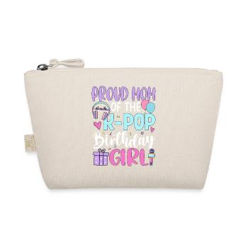 Fière maman de la fille d’anniversaire K-Pop - Trousse biologique - nature - Devant