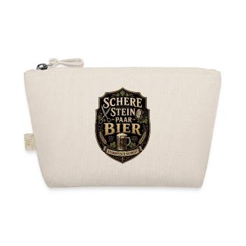 Biertrinker Motiv für Bierliebhaber - Bio-Täschchen - Natur - Vorne