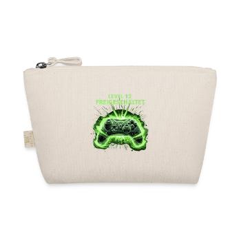 Gamer Geburtstag Shirt | Level 12 Geschenk Junge - Bio-Täschchen - Natur - Vorne