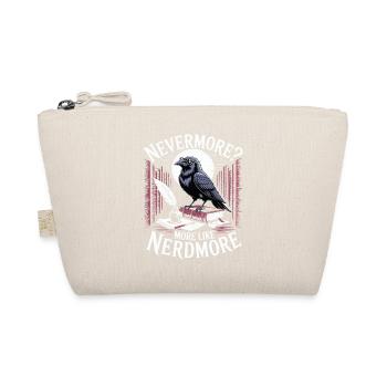 Nerdmore Raven sur les livres - Trousse biologique - nature - Devant