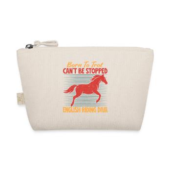 Cavalier de cheval de loisir né pour trotter à l’équitation anglaise - Trousse biologique - nature - Devant