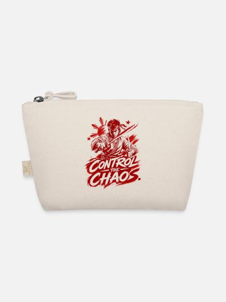 Kontrolliere das Chaos – Samurai Kraft - Bio-Täschchen - Natur