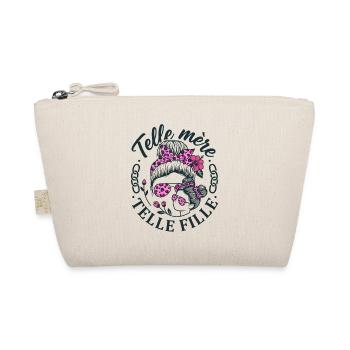 Telle Mère Telle Fille Chignon Léopard - Trousse biologique - nature - Devant