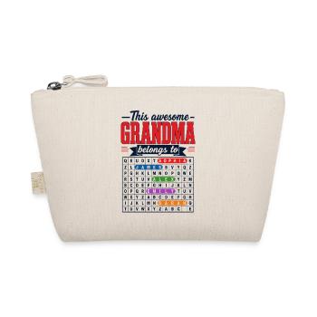 Cette Super Mamie Appartient À | Mots Mêlés - Trousse biologique - nature - Devant