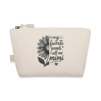 My favorite people call me Mimi - Organic Pouch - nature - Front