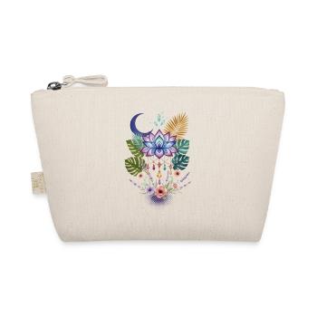 Spirituality Sacred Geometry Lotus Flower Zen - Organic Pouch - nature - Front