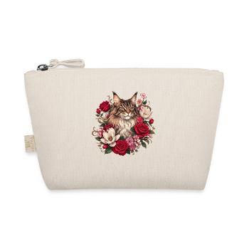 Chat fleuri dans le jardin de roses - Trousse biologique - nature - Devant