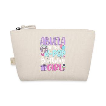Abuela de la fille d’anniversaire K-Pop - Trousse biologique - nature - Devant