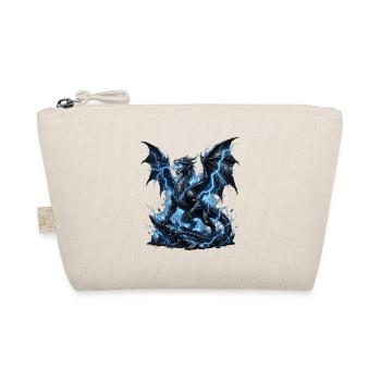 Dragon Bleu Rugissant - Trousse biologique - nature - Devant