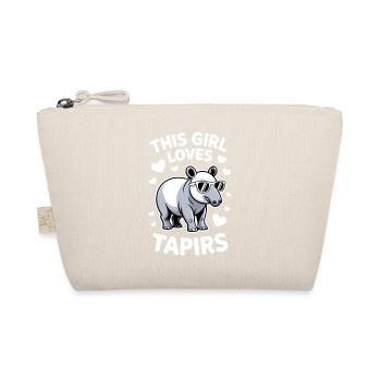 Dictons de tapir Tapir Drôle de cadeau de tapir - Trousse biologique - nature - Devant