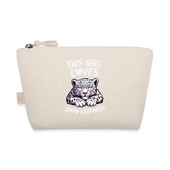 Dictions du léopard des neiges Cadeau mignon du léopard des neiges - Trousse biologique - nature - Devant