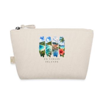 Îles Vierges américaines – Plage des Caraïbes et motif culturel - Trousse biologique - nature - Devant
