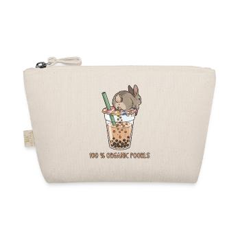 Bubble Tea Boba Drôle de Lapin mignon - Trousse biologique - nature - Devant