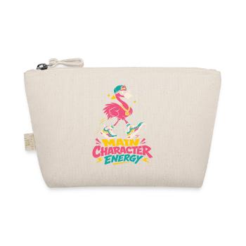 Citation du personnage principal sur l’énergie du flamant rose - Trousse biologique - nature - Devant