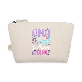 Oma de la fille d’anniversaire K-Pop - Trousse biologique - nature - Devant
