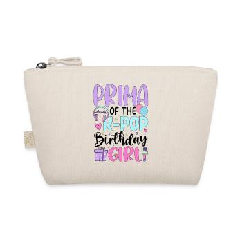 Prima of The K Pop Birthday Girl - Organic Pouch - nature - Front
