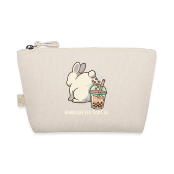 Bubble Tea Boba Drôle de Lapin mignon - Trousse biologique - nature - Devant