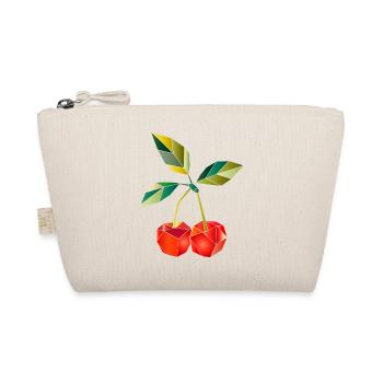 Illustration géométrique des cerises - Trousse biologique - nature - Devant