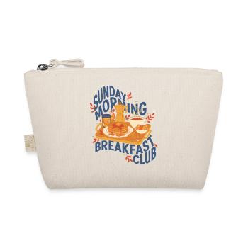Breakfast Sunday Morning Breakfast Club Funny - Organic Pouch - nature - Front
