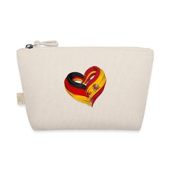 Heart of Spain and Germany - Organic Pouch - nature - Front