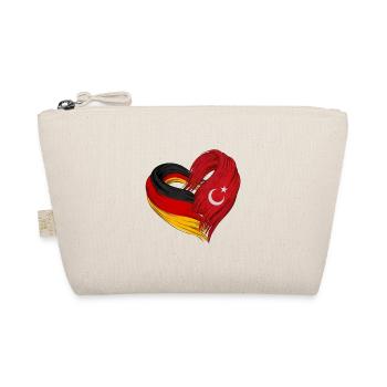 Heart of Germany and Turkey - Organic Pouch - nature - Front
