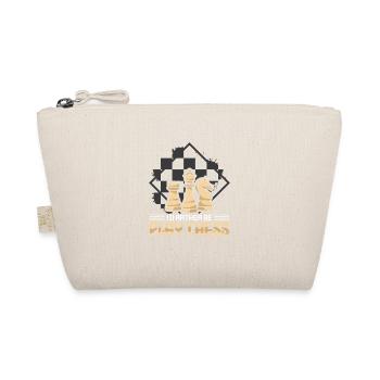 Chess Chess Player Chessboard - Organic Pouch - nature - Front