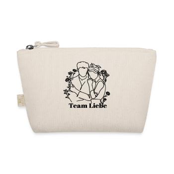 Team Liebe Jahrestag Geschenk Valentinstag Paar - Bio-Täschchen - Natur - Vorne