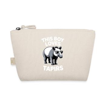 Dictons de tapir Tapir Drôle de cadeau de tapir - Trousse biologique - nature - Devant