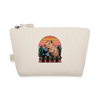 Jardinier capybara Coucher de soleil mignon - Trousse biologique - nature - Devant