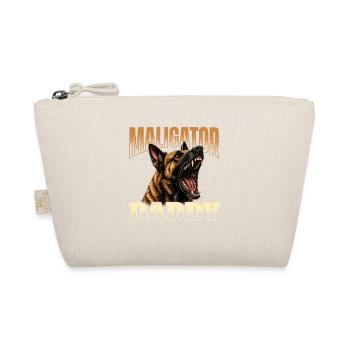 Maligator Daddy Belgian Malinois Dad - Bio-Täschchen - Natur - Vorne