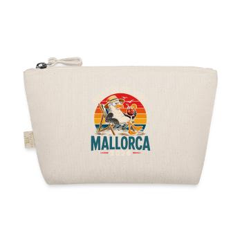 Mallorca 2026 Strandkorb Seemöwe - Bio-Täschchen - Natur - Vorne