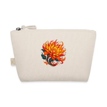 Sunflower in a frenzy of flames - Organic Pouch - nature - Front