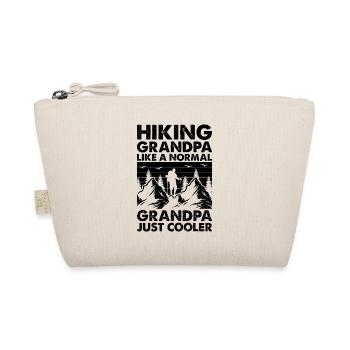 Hiking grandpa like a normal grandpa just cooler - Organic Pouch - nature - Front