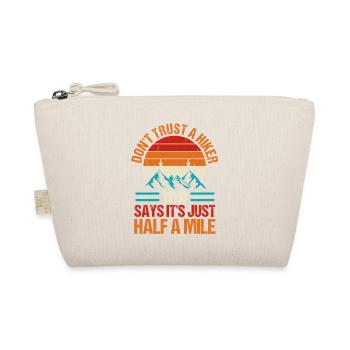 Hiking Mountain Trail Backpacking Outdoors Poaching - Organic Pouch - nature - Front