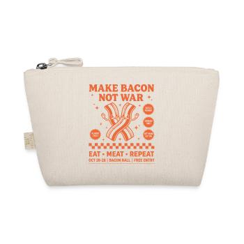 Petit-déjeuner pour les amateurs de bacon, brunch drôle, café. - Trousse biologique - nature - Devant