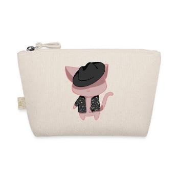 Dance cat - Organic Pouch - nature - Front