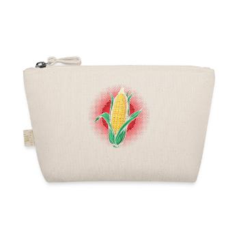 Colorful Corn on the Cob Retro Pop Style Vegetable Comic Look - Organic Pouch - nature - Front