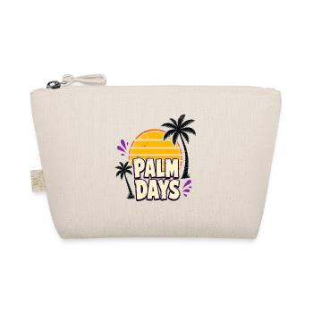 Palm Days – Couchers de soleil rétro et palmiers - Trousse biologique - nature - Devant