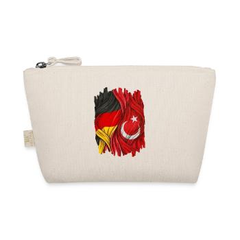 Proud of Germany and Turkey Flags - Organic Pouch - nature - Front