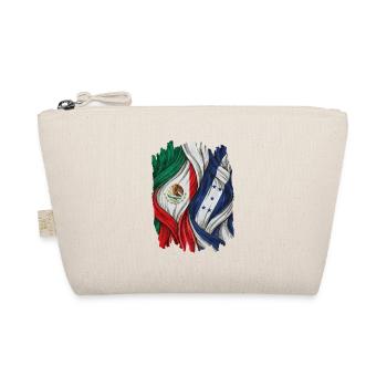 Proud of the flags of Mexico and Honduras - Organic Pouch - nature - Front